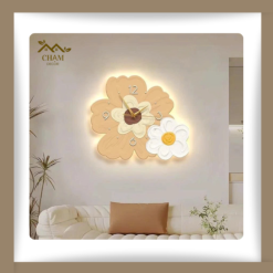 Tráng gương hoa đồng hồ